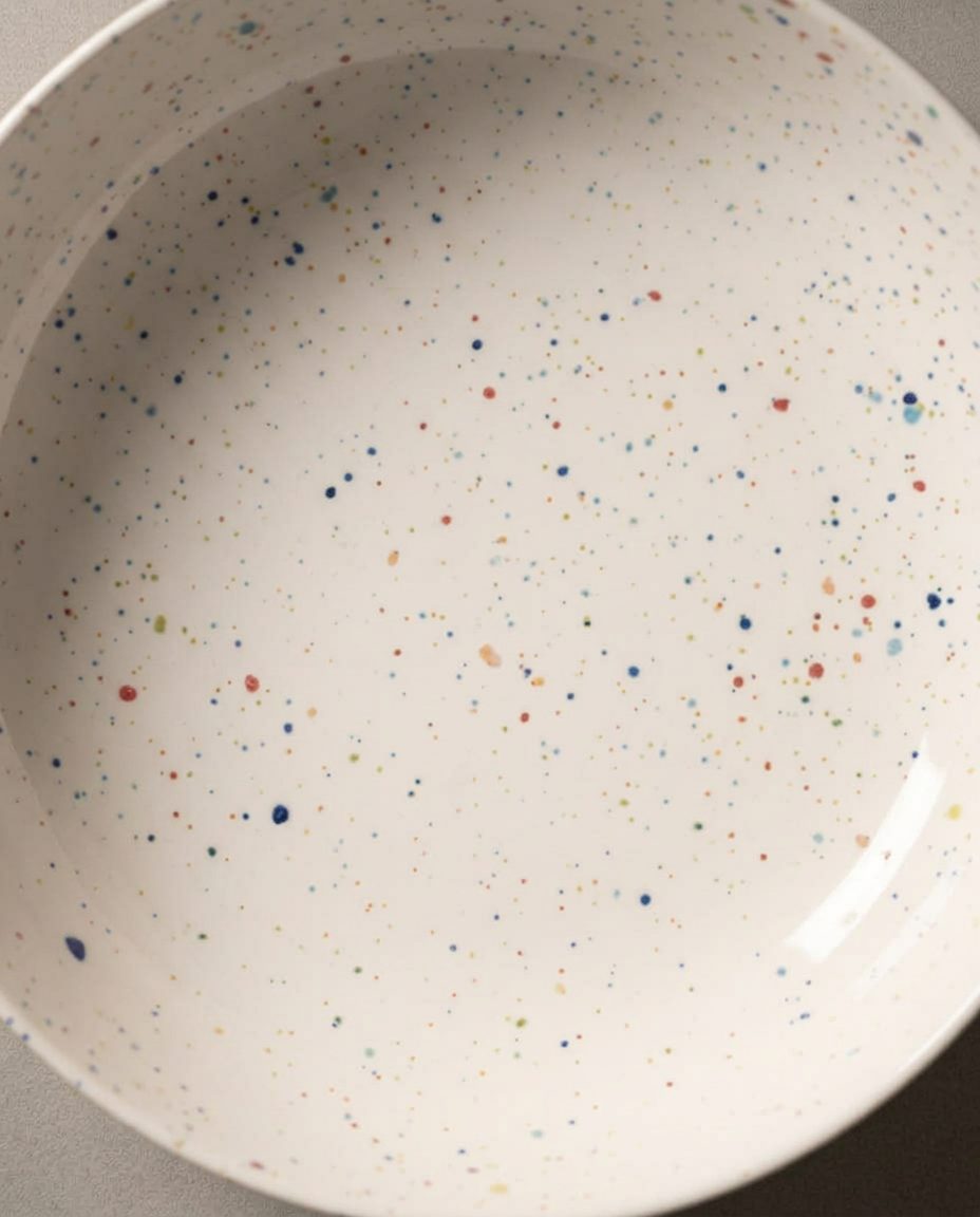 New Party Pasta Plate 21cm White