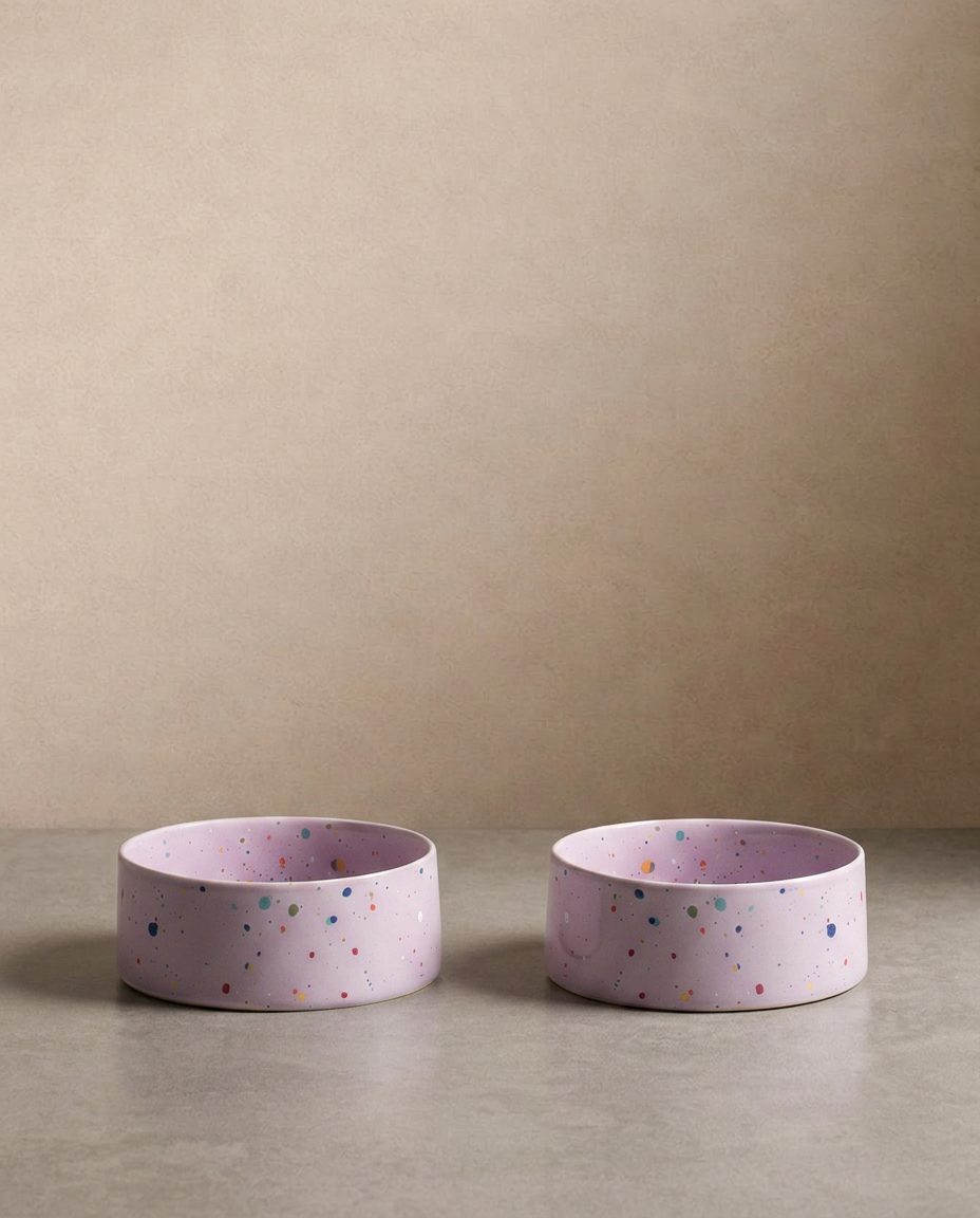 New Party Pet Bowl 14cm Set 2
