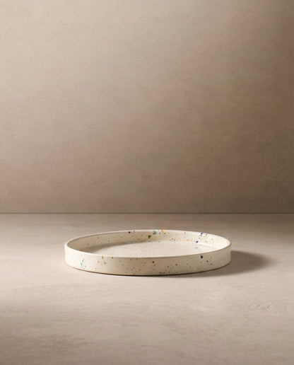 New Party Round Tray 28cm White
