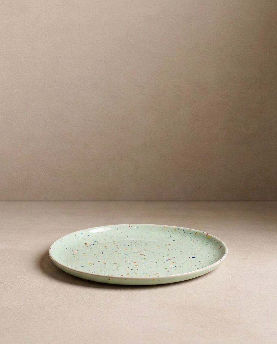 New Party Salad Plate 22cm - Mix 6 Pieces