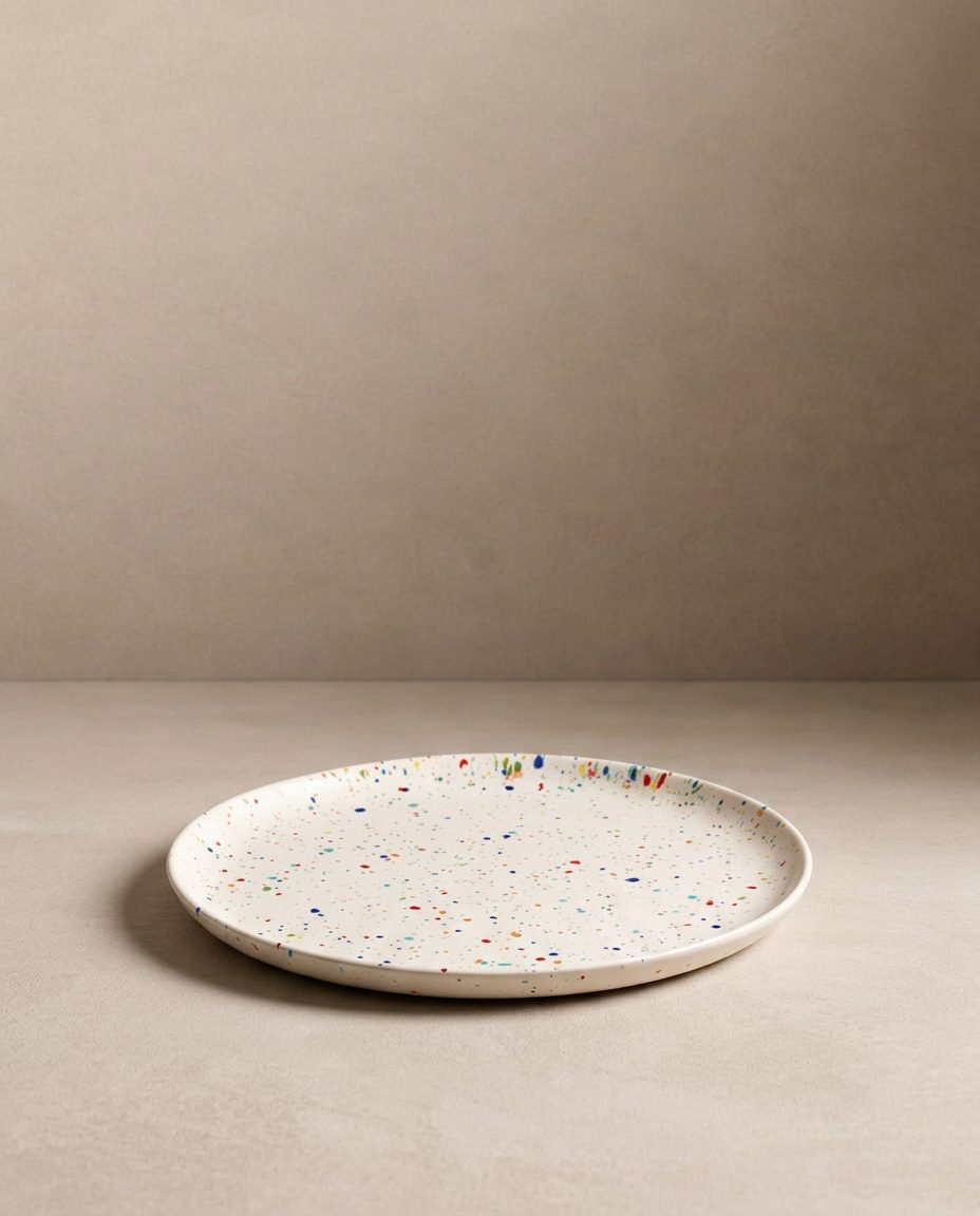 New Party Salad Plate 22cm - Assorted 6 Pieces