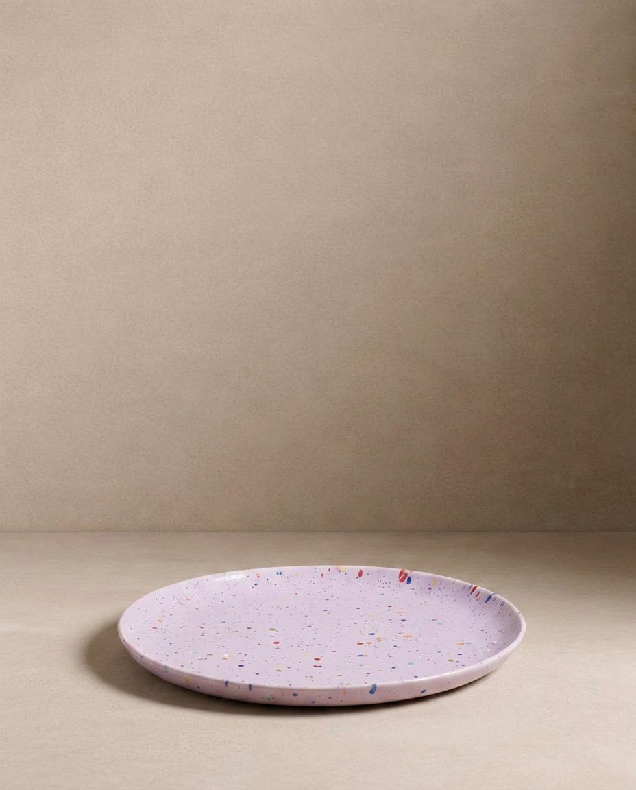 New Party Salad Plate 22cm - Mix 6 Pieces