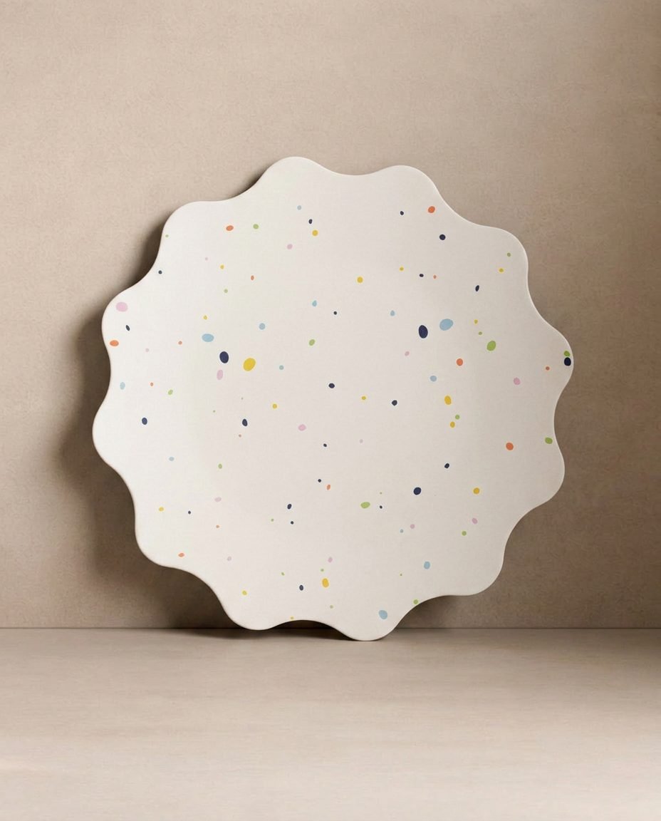 New Party Star Placemat White
