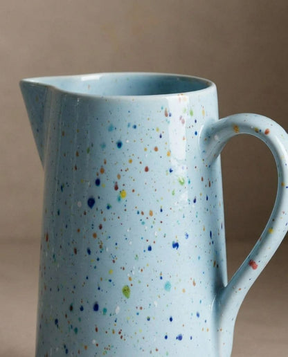 New Party Stoneware Pitcher 1.5L Soft Blue