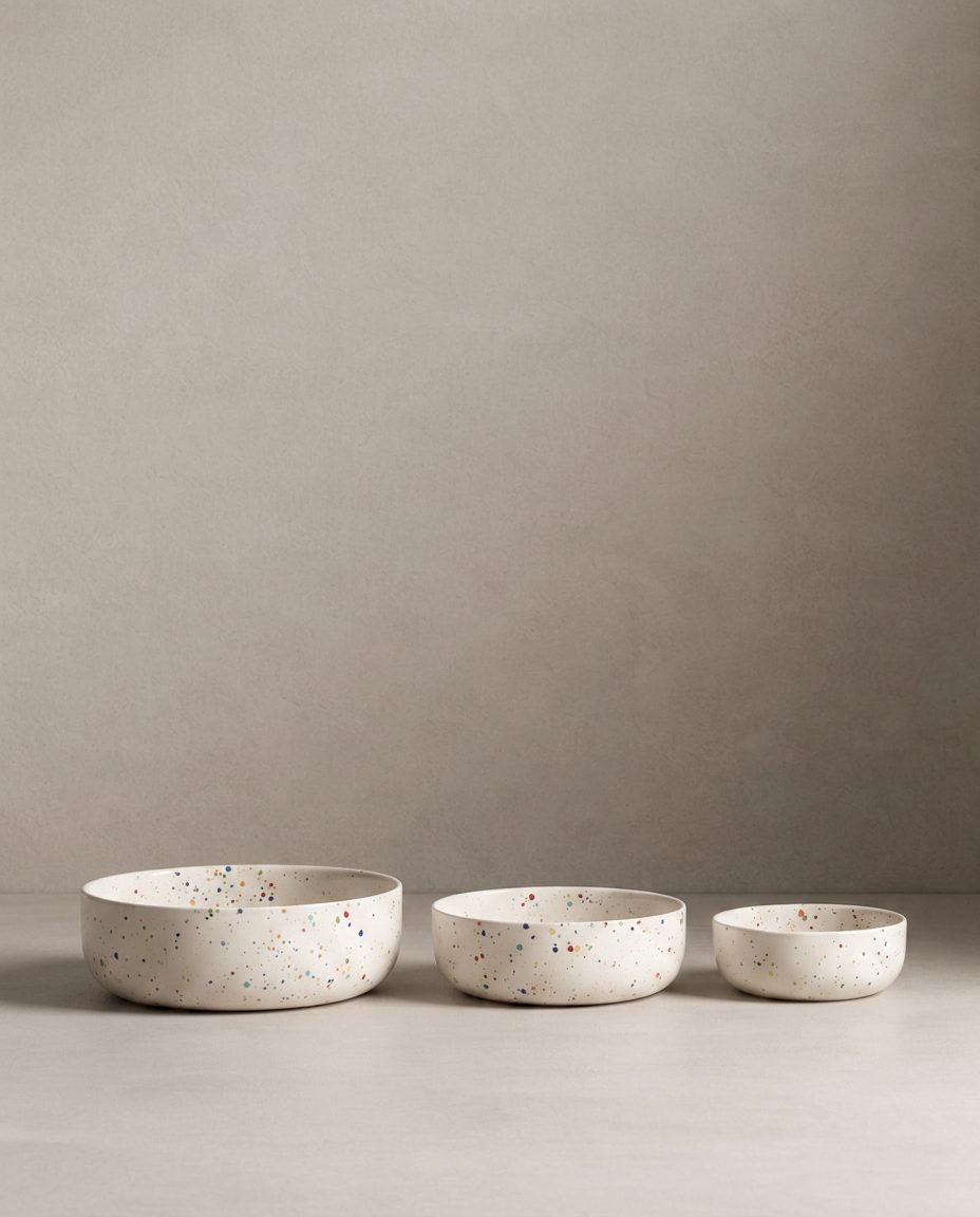 New Party Bowl Trilogy Set 3-piece