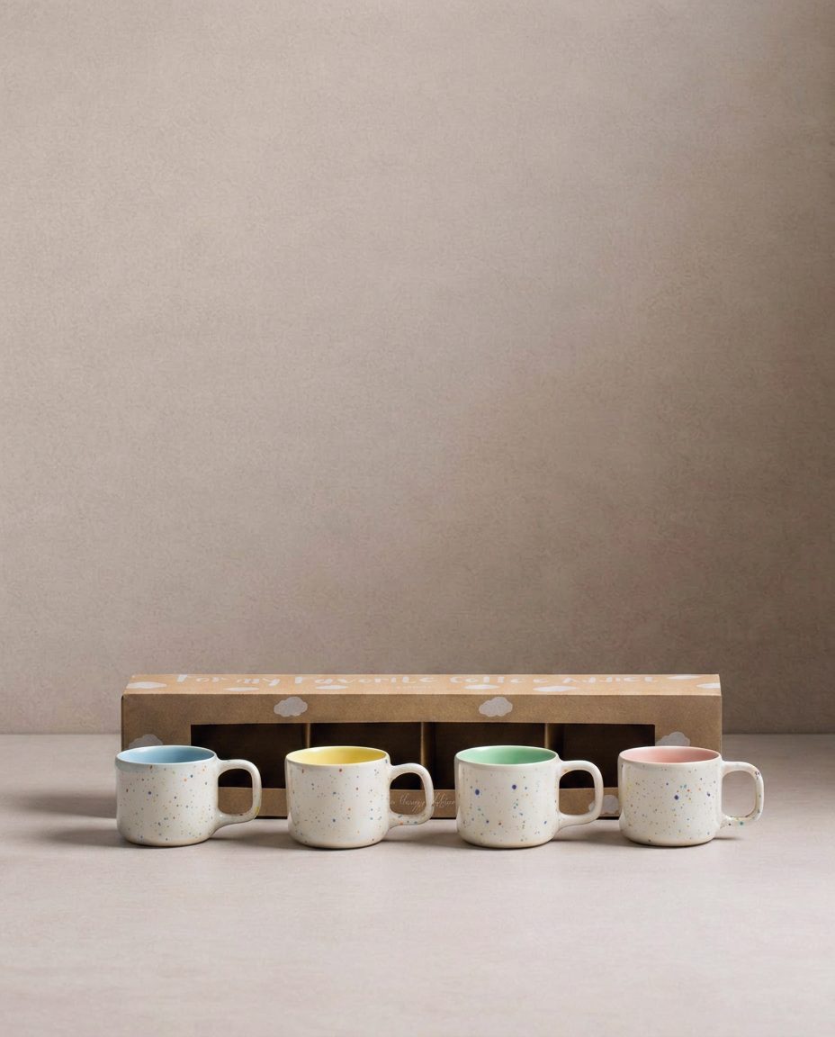 Breeze Party Out 60ml Mug Mix 4 Pieces Set