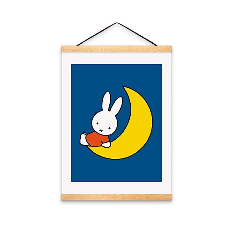 Miffy Rabbit poster A2 