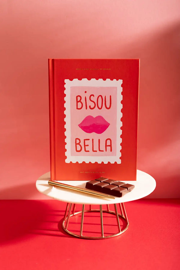 Bisou Bella - Hardcover notebook A5