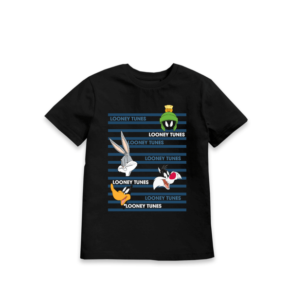 T-shirt enfant Looney Tunes personnages et répliques