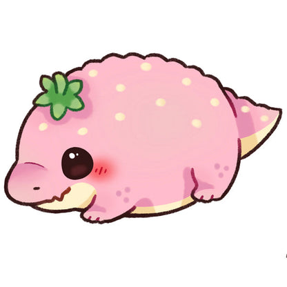 Peluche Mini Squishable – Crocodile Fraise