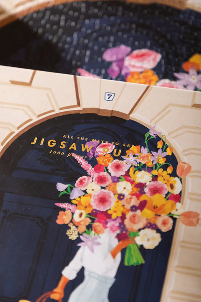 Parisian Door - Puzzle 1000 pieces
