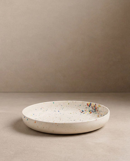 New Party Low Pasta Plate 23cm White