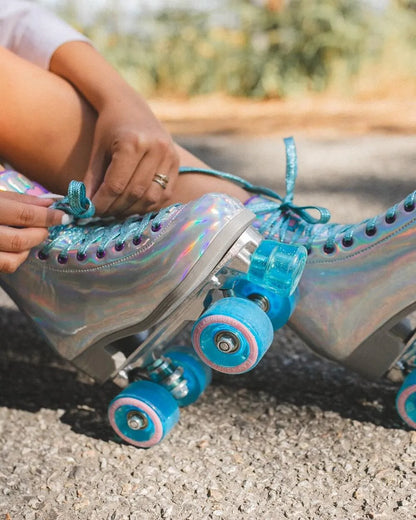 Patines 4 ruedas holográficos - BEVERLY