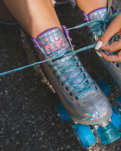 Patines 4 ruedas holográficos - BEVERLY