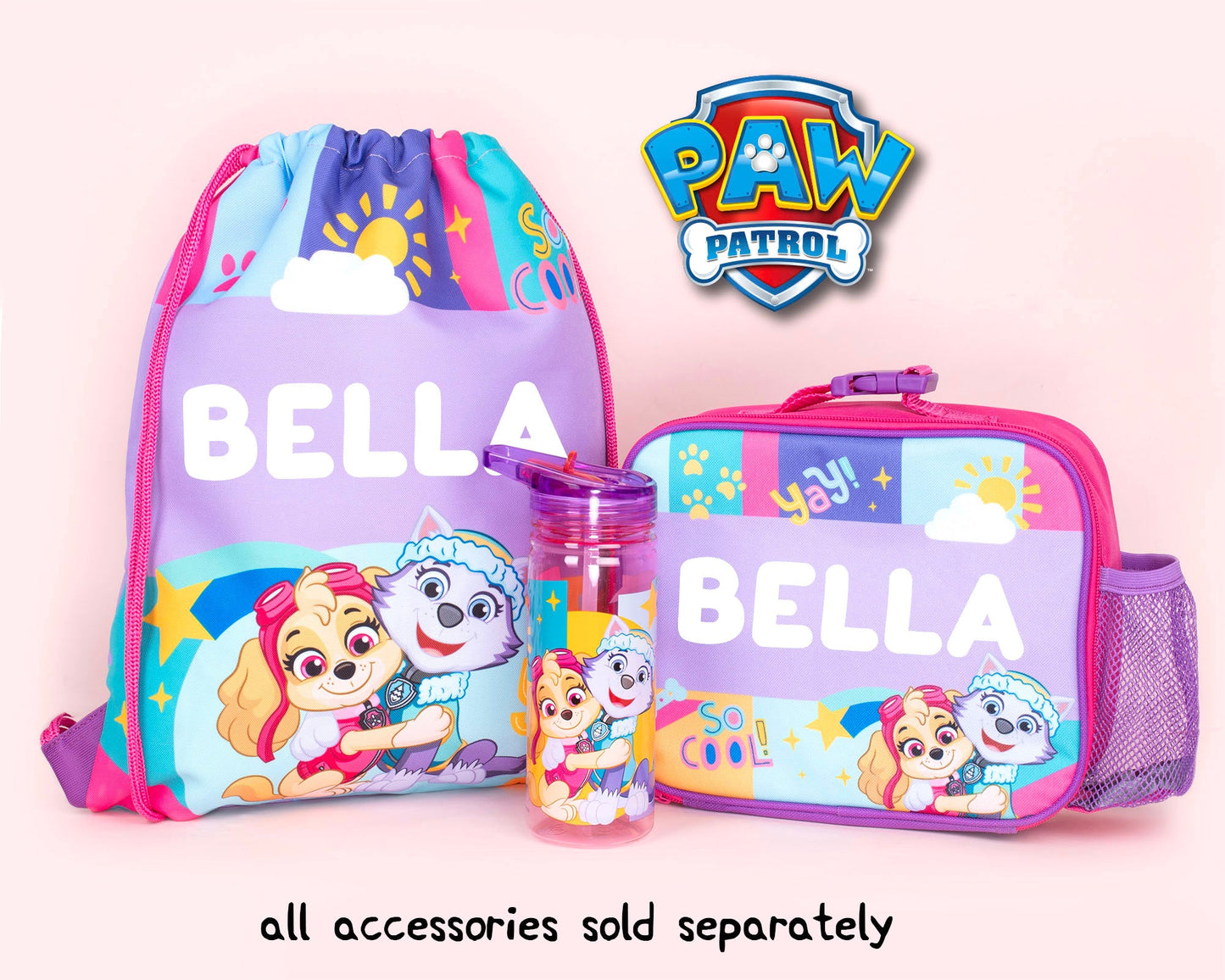 Sac à cordon – Official Paw Patrol / Nickelodeon Skye (Paw Patrol) | PE Bag | Fringoo