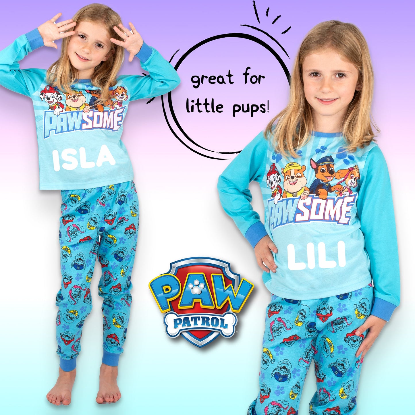 Pat’ Patrouille Pyjama- bleu
