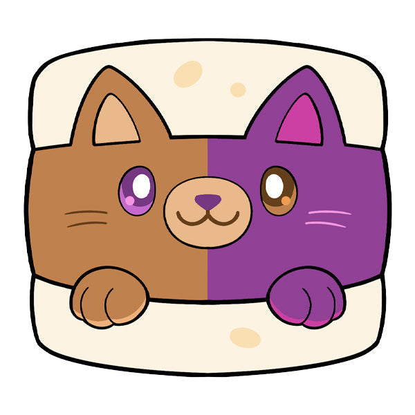 Peluche Mini Squishable – Chat PB&J
