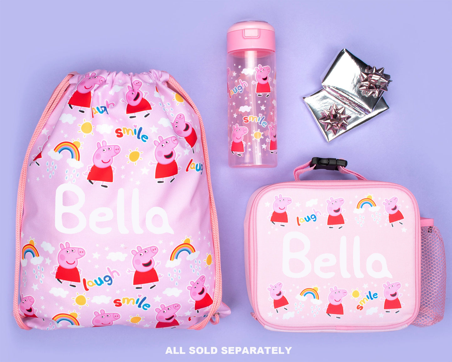 Official Peppa Pig Sac à cordon | enfant PE Sac