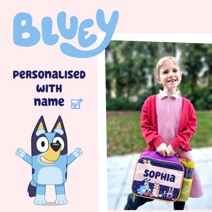 Personalized Lunch Bag - Bluey