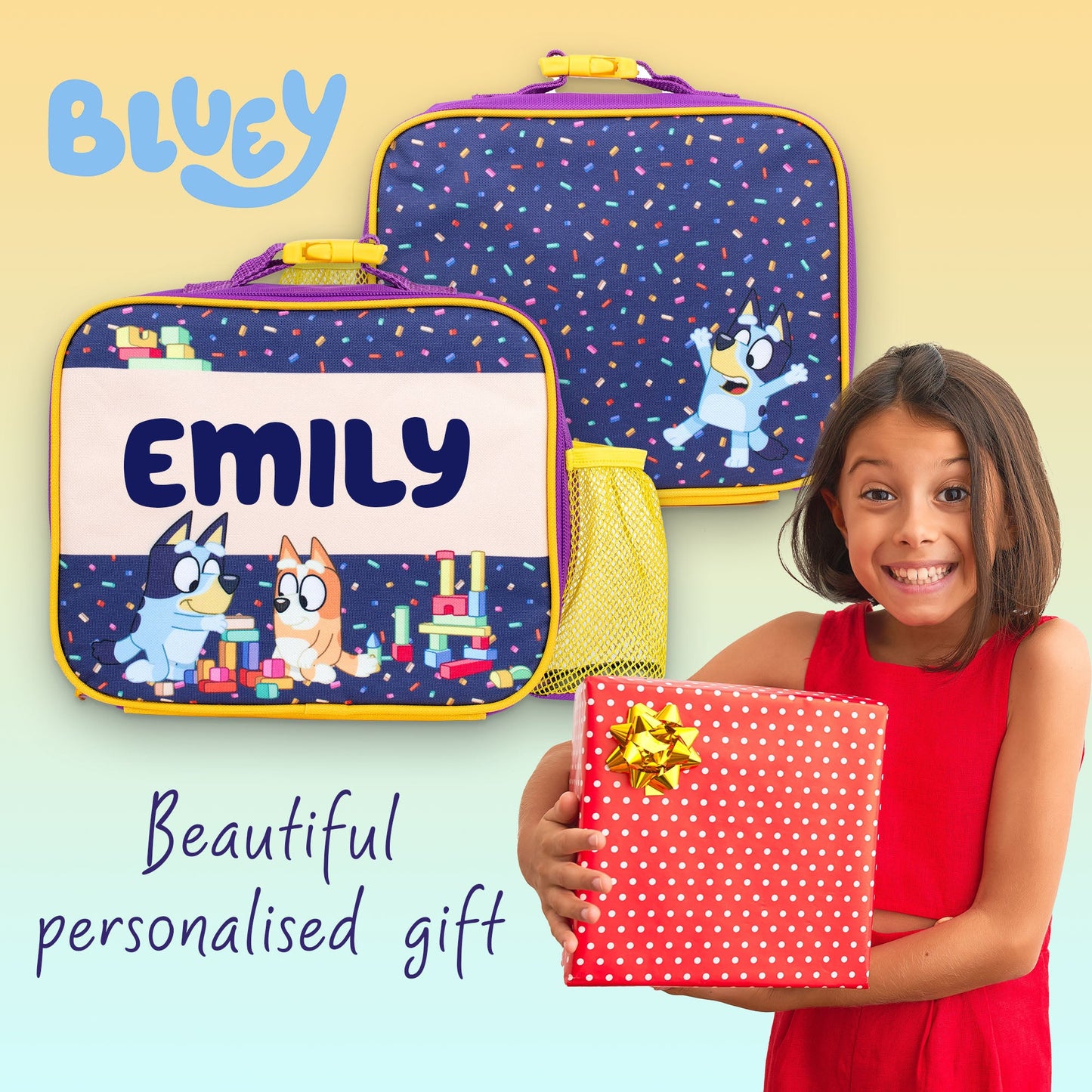 Personalized Lunch Bag - Bluey