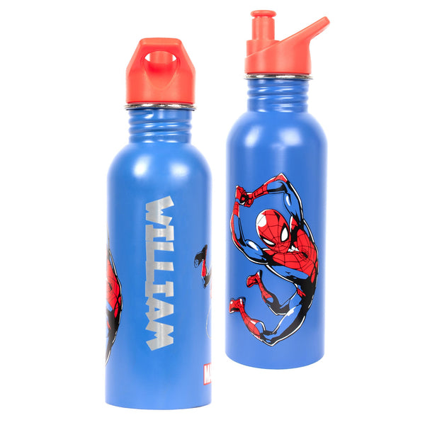 Gourde en acier inoxydable – acier inoxydable Spider-Man bleu Bottle
