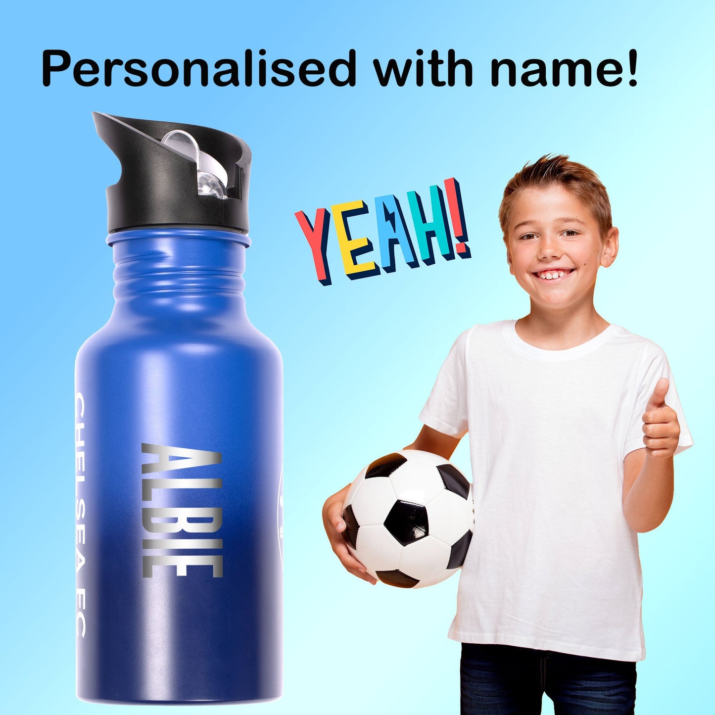 Chelsea FC Metal Gourde 500ml