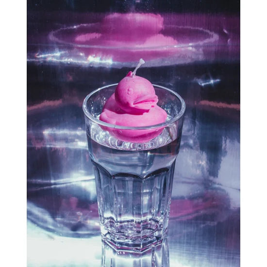 Vela de pato de baño pequeño