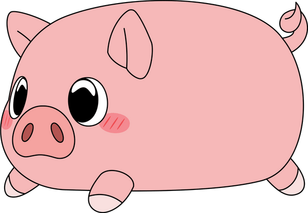 Piggy Pillow (1ft)