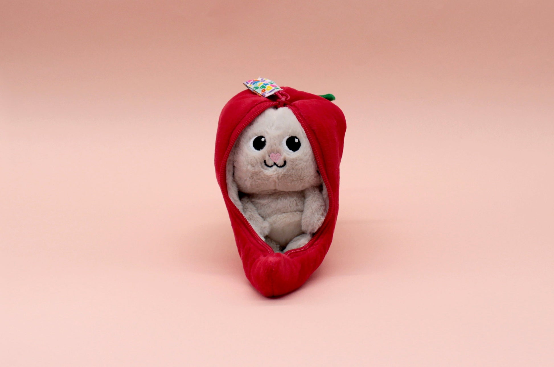 Peluche réversible Spicet le chat/piment – Flipetz – vue 10