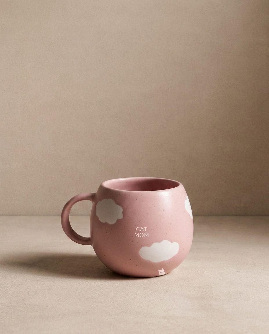 Pink Cloud Medium Mug 250ml Pet Collection