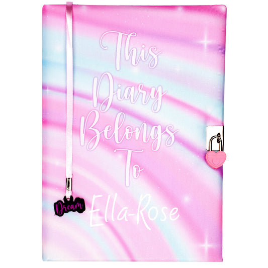 Personalized Notebook - This Diary Belongs To