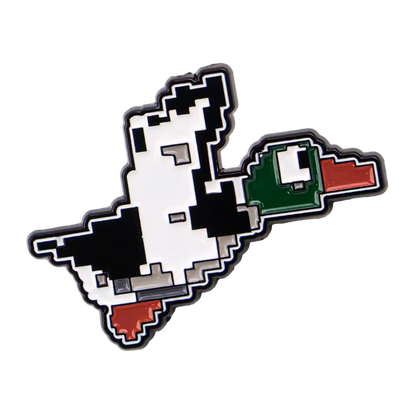 Pin’s Canard Colvert Pixel Art - photo produit