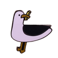 Seagull Pin with Fries
