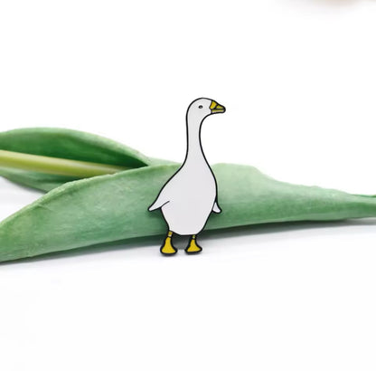 Photo produit - Pin's Grand Canard Blanc