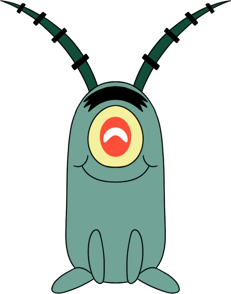 Peluche Plankton Bob l'éponge Youtooz