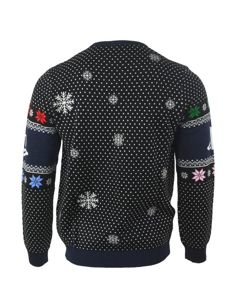 Pull de Noël PlayStation Symbols noir - vue 3