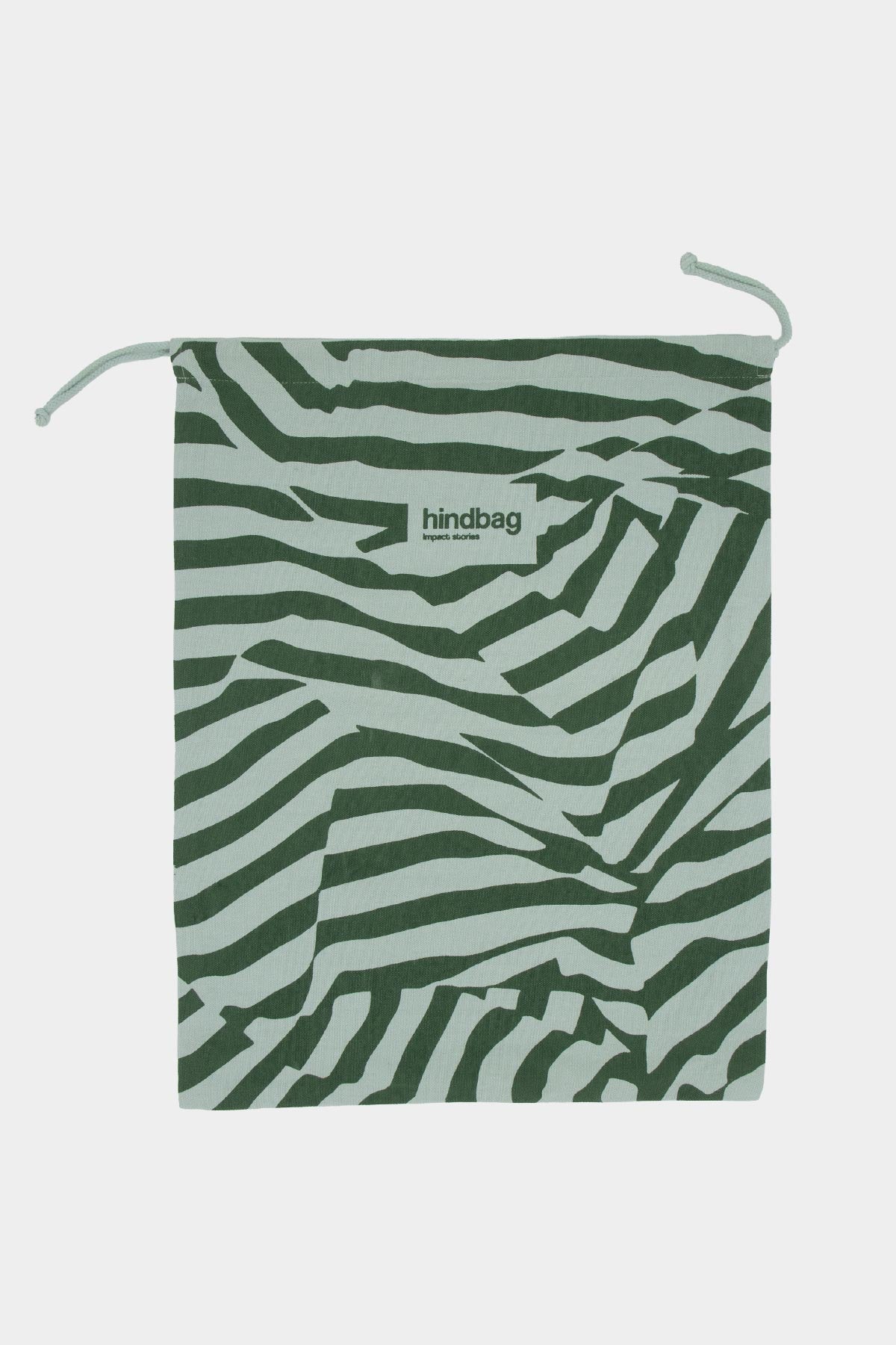 Pochon cadeau Rayure Vert