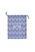 Reusable light blue gift pouch