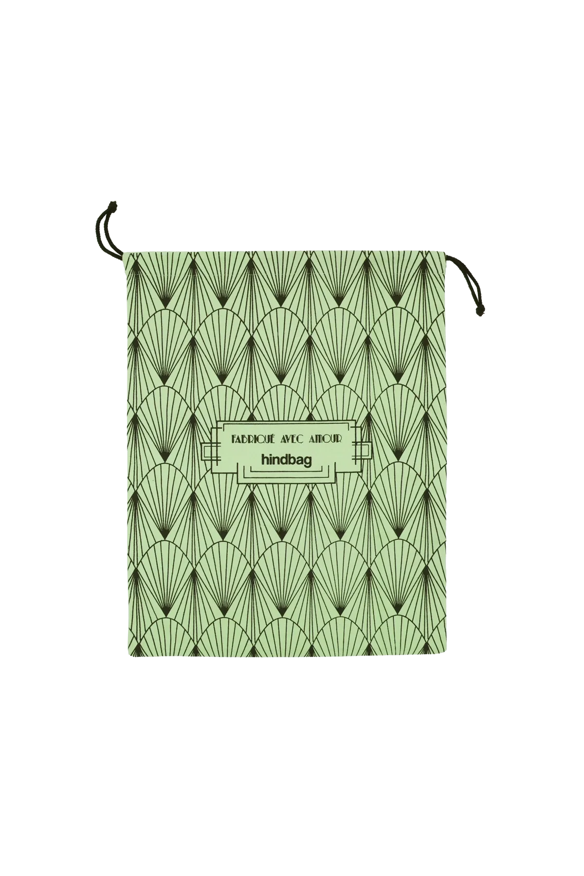 Pochon cadeau réutilisable vert matcha