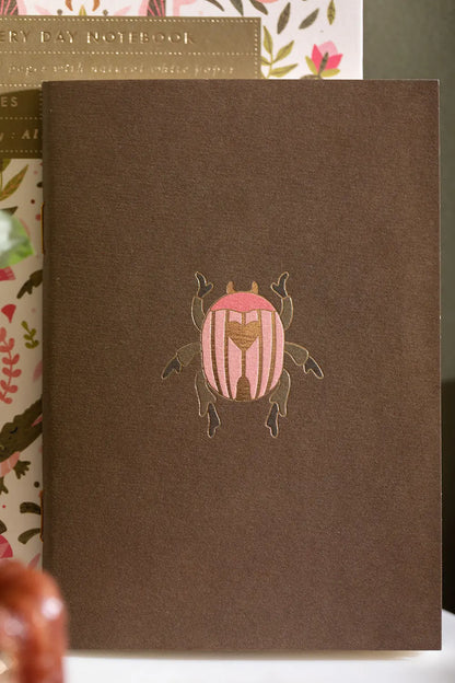 Pink Croco - Pocket Notebook A6 DUO