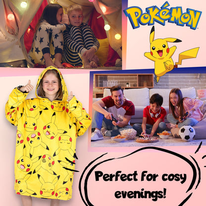 Pokémon Oversized Hoodie Blanket