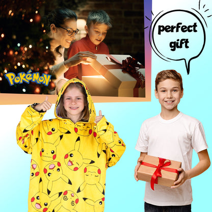 Pokémon Oversized Hoodie Blanket