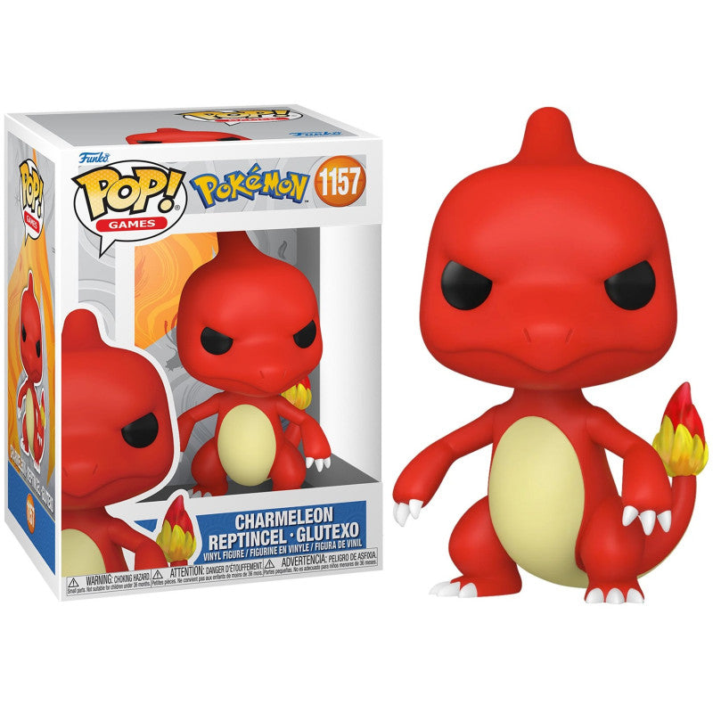 Funko Pop! Charmeleon Pokémon 1157 - figurine et boîte