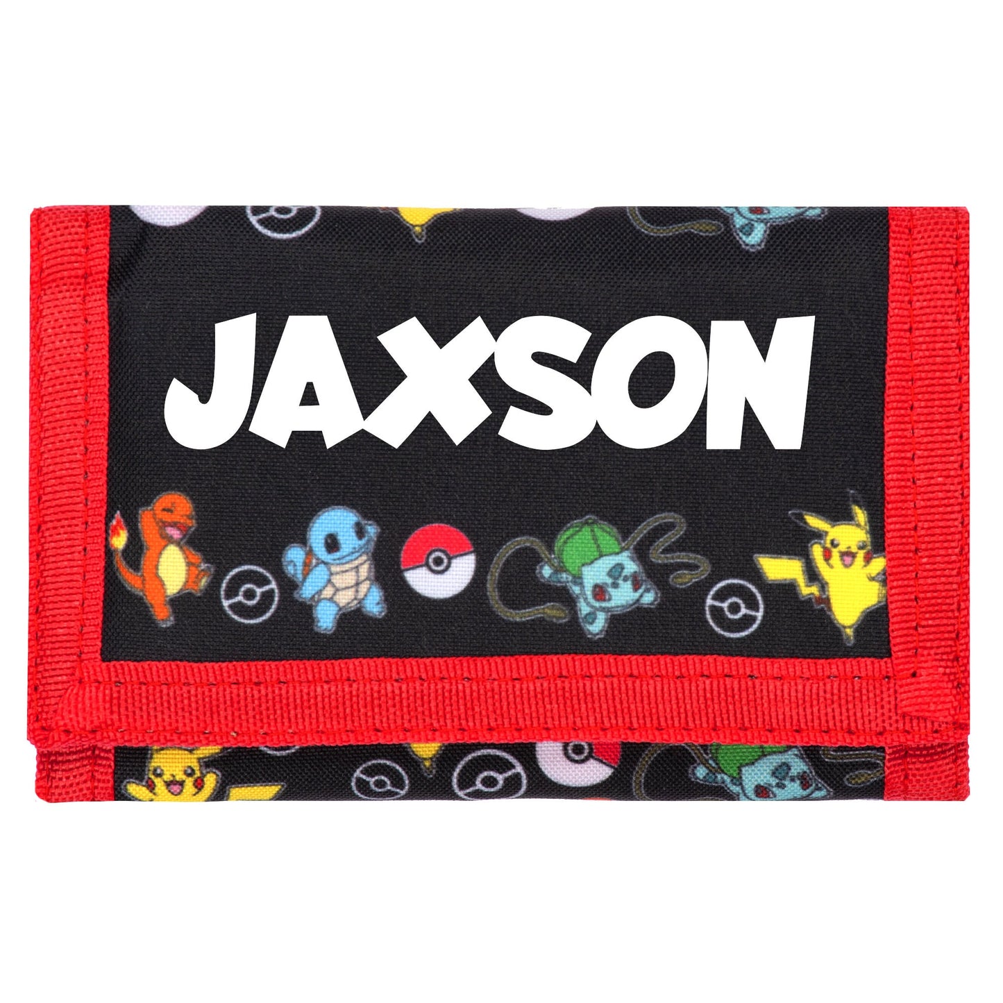 Personalized Pokémon Wallet - Red