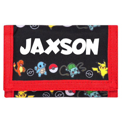 Personalized Pokémon Wallet - Red