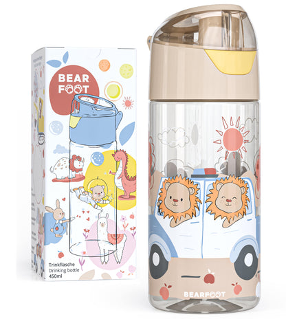Trinkflasche Kinder, leichte Wasserflasche - Polizei Löwen