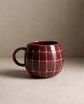 Mug Pool en grès – 250 ml – Bordeaux