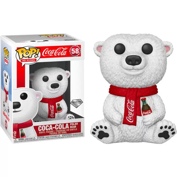 Pop! Polar Bear - Coca-Cola (Glow) - PRE-ORDER*