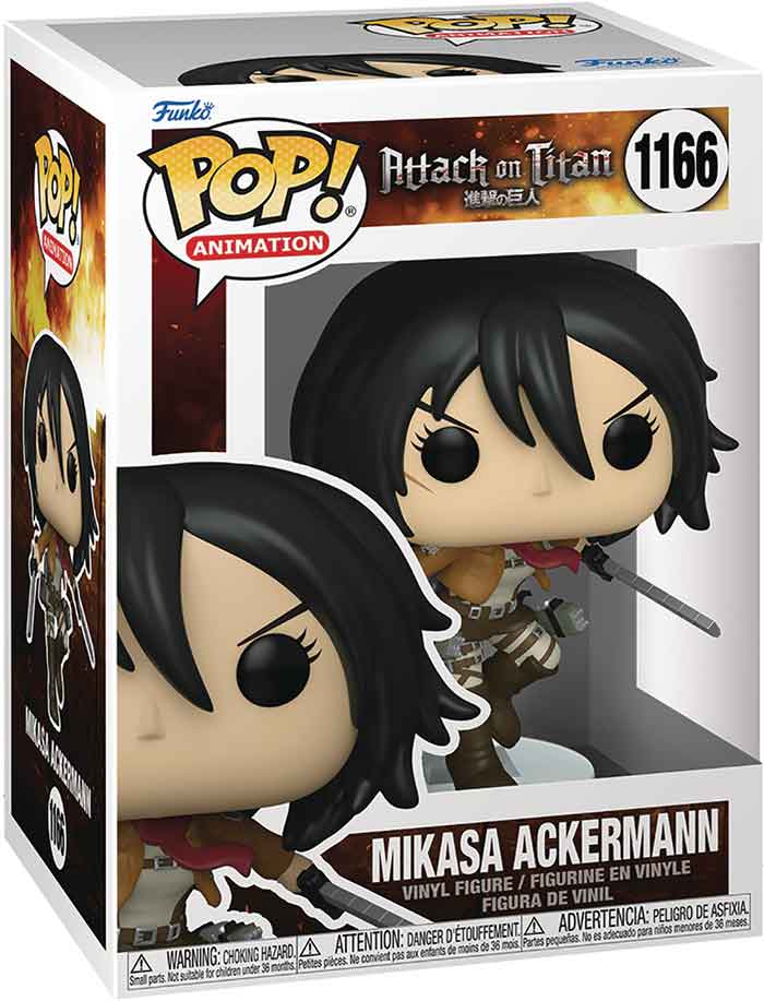 Pop! Mikasa Ackerman