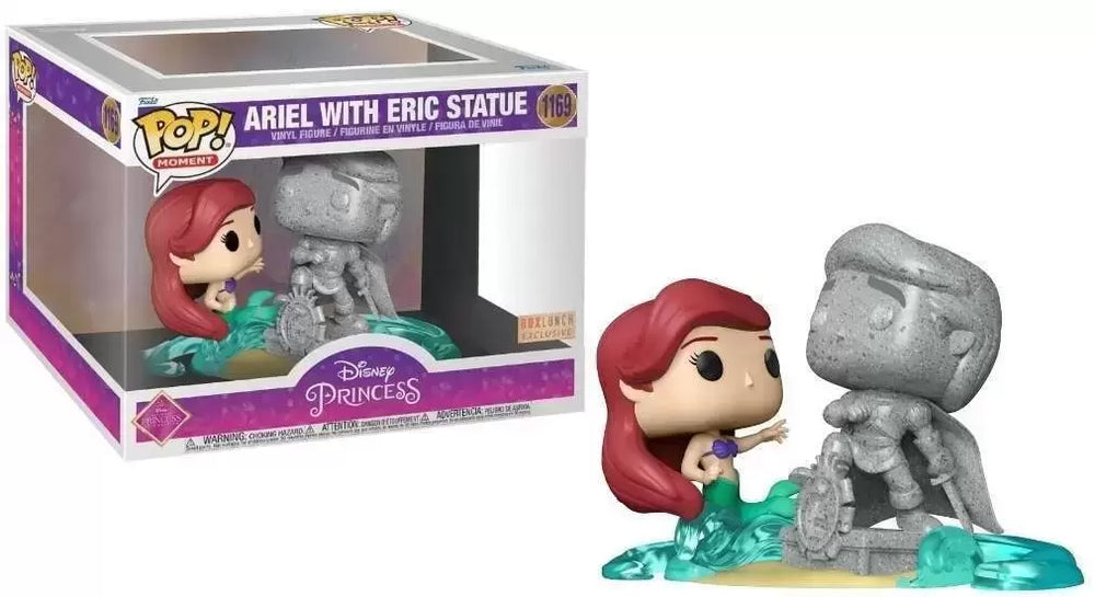 ¡Estallido! Momento Ariel con Eric en la estatua 